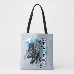 Tote Bag Graphique de personnage de Mighty Avenger