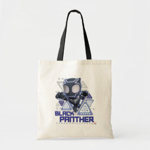 Tote Bag Graphique de personnage triangulaire de Black Pant