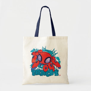 Tote Bag Graphique de portrait de caractère TRACE-E