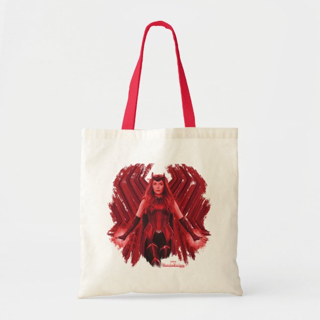 Tote Bag Graphique de sorcière à écarlate (Devant)
