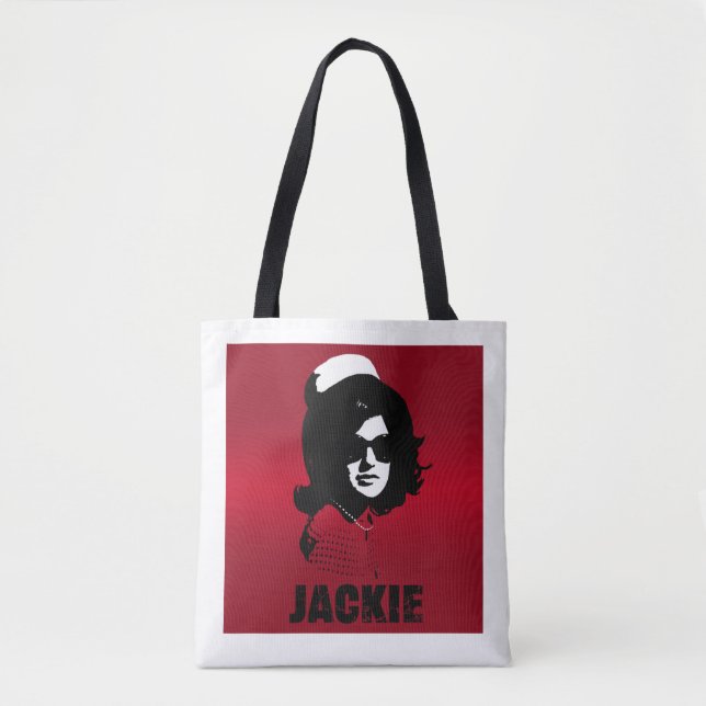 Tote Bag Graphique de style révolutionnaire de Jackie Kenne (Devant)