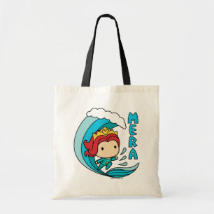 Tote Bag Graphique de vague d'équitation d'Aquaman   Chibi