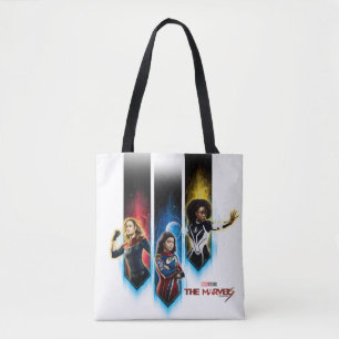 Tote Bag Graphique des panneaux de caractères Marvels