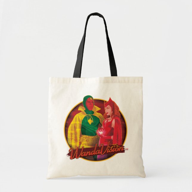 Tote Bag Graphique d'Halloween WandaVision (Devant)