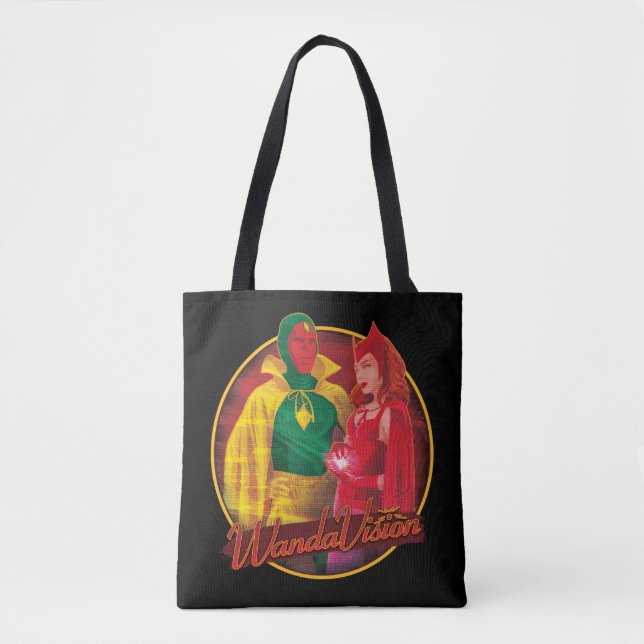 Tote Bag Graphique d'Halloween WandaVision (Devant)