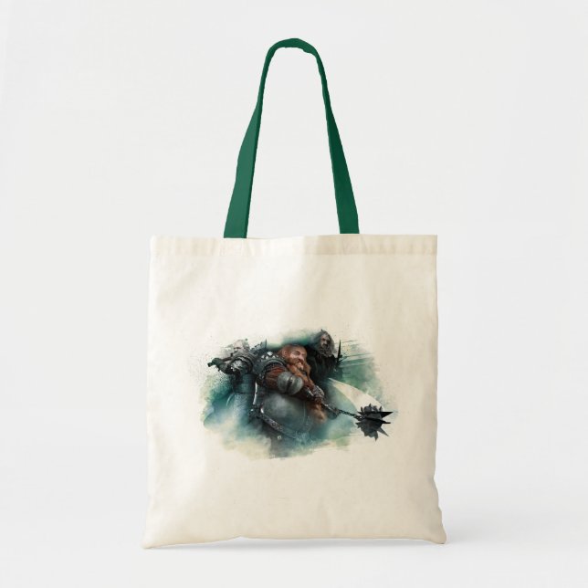 Tote Bag Graphique Dori, Bombur & Oin (Devant)