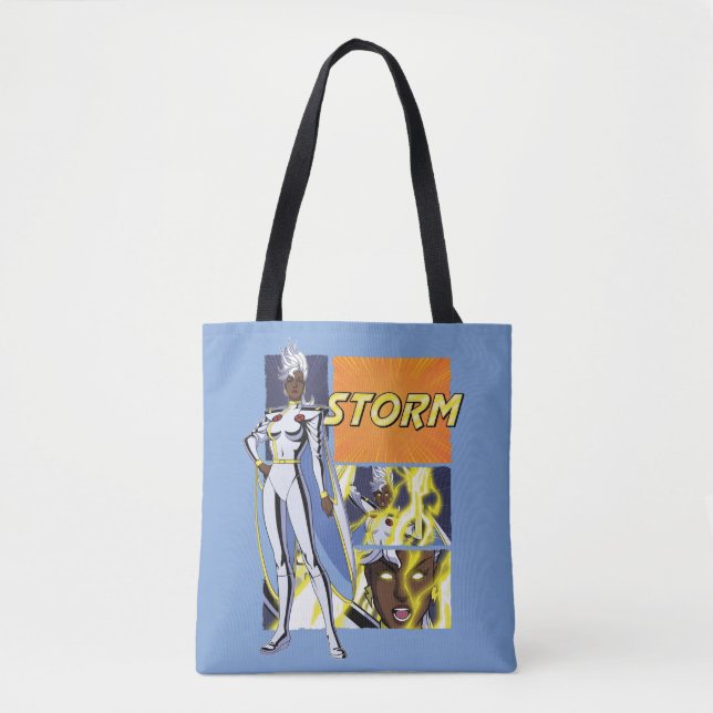 Tote Bag Graphique du panneau Caractère de tempête (Devant)