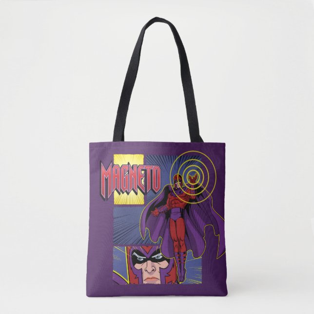 Tote Bag Graphique du panneau de caractères Magneto (Devant)