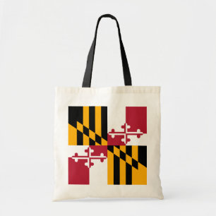 Tote Bag Graphique élégant de drapeau d'état du Maryland