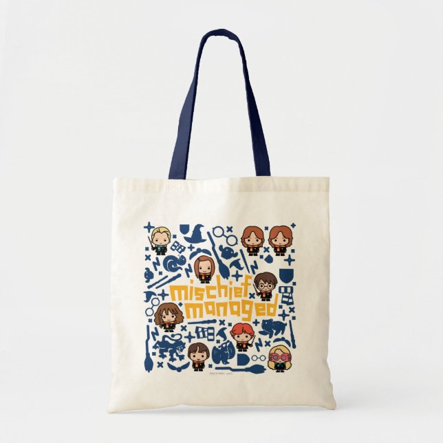 Tote Bag Graphique "MISCHIEF MANAGED™" (Devant)