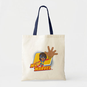 Tote Bag Graphisme de caractère rectangulaire de Mme Marvel