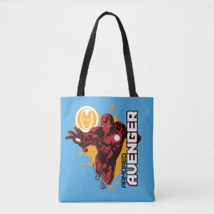 Tote Bag Graphisme de Iron Man Armored Avenger