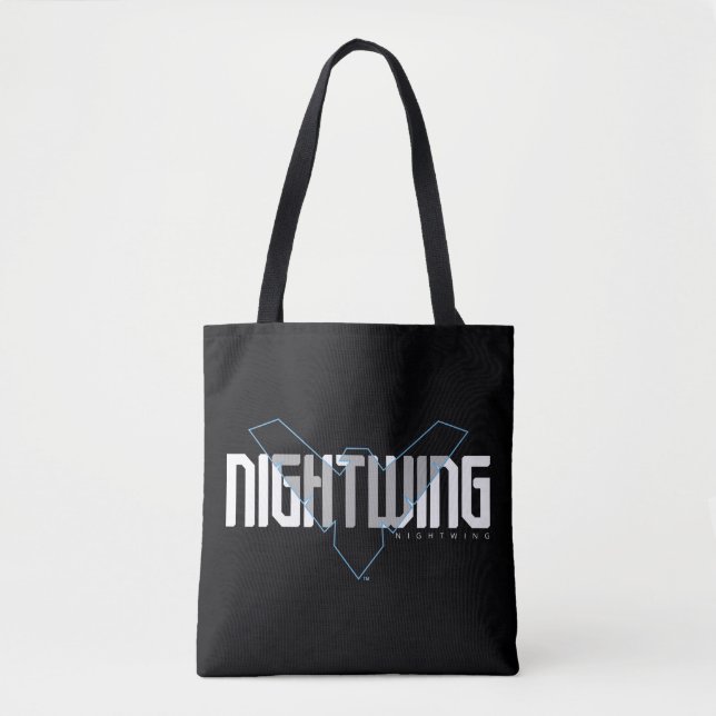 Tote Bag Graphisme Hi-Tech Nom Nightwing (Devant)
