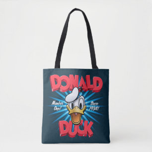 Tote Bag Graphisme Rétro Héritage de Donald Duck