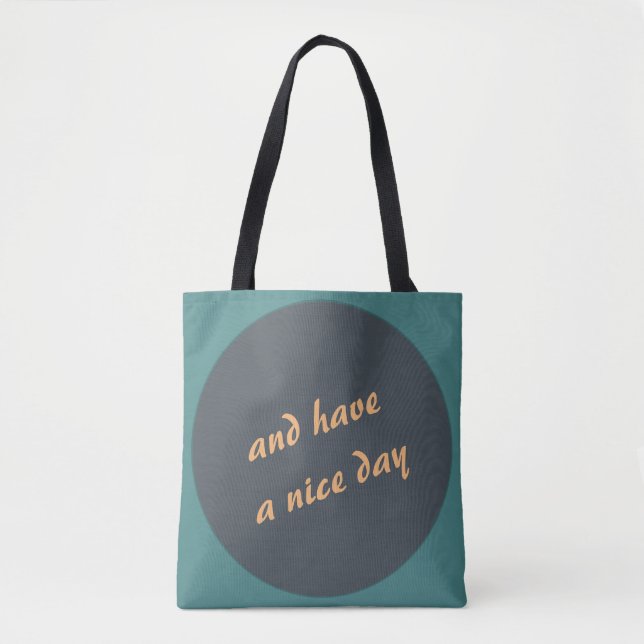 Tote Bag Gras Polka Dot n'importe quelle couleur n'importe  (Devant)
