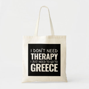 Tote Bag Grèce TShirt pour cadeau souvenir grec pour Grèce 