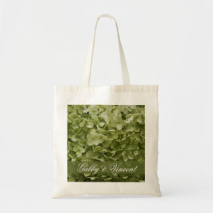 Tote Bag Green Annabelle Hydrangea Mariage