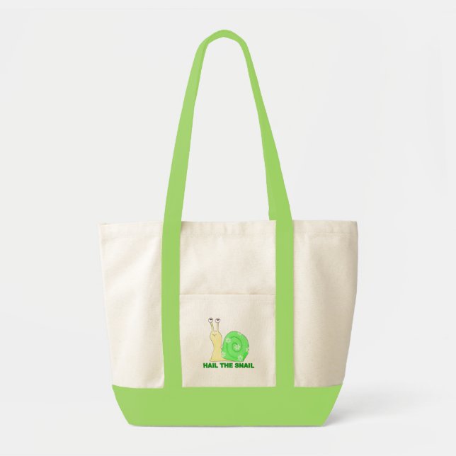Tote Bag Grêlez l'escargot (Devant)