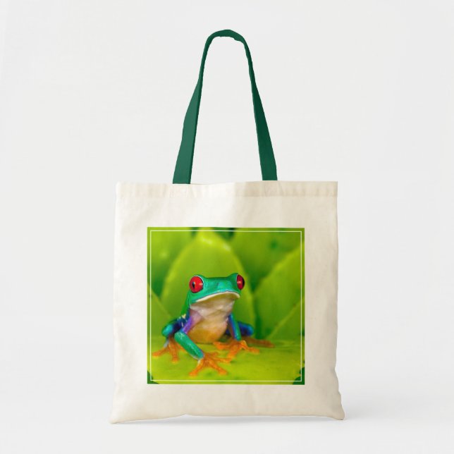 Tote Bag Grenouille aux yeux rouges, Costa Rica (Devant)