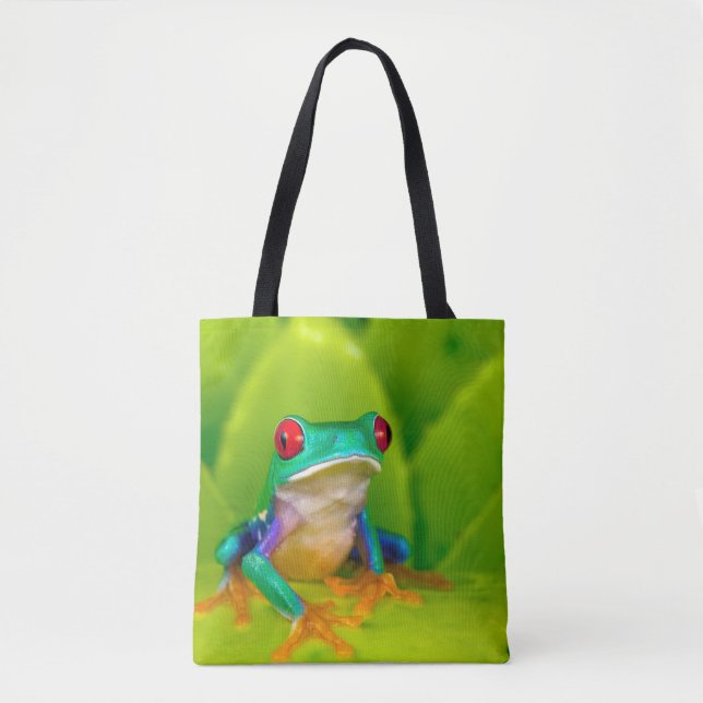 Tote Bag Grenouille aux yeux rouges, Costa Rica (Devant)