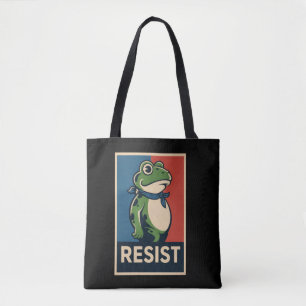 Tote Bag Grenouille de Portland en protestation contre la r