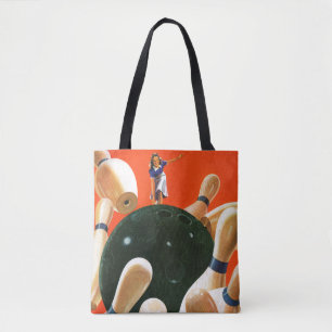 Tote Bag Grève de Bowling