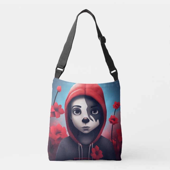 Tote Bag grey sweater (Devant)