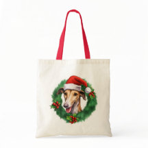 Greyhound Christmas Wreath