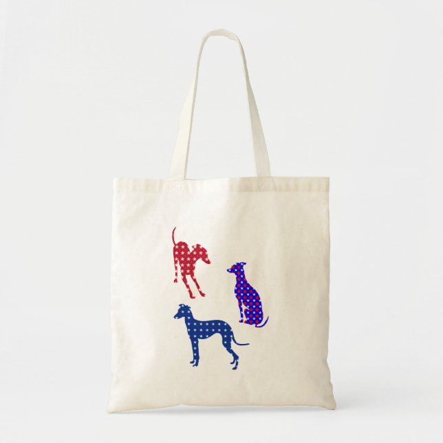 Tote Bag Greyhound italien (Devant)