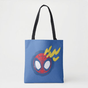 Tote Bag Gribouillis du sens Spidey