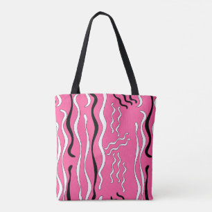 Tote Bag Gribouillis Rockabilly
