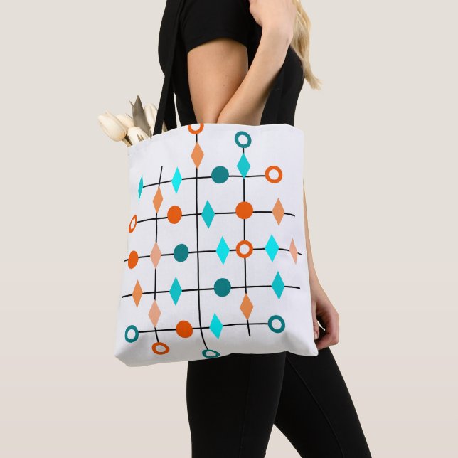 Tote Bag Grille Atom (De près)