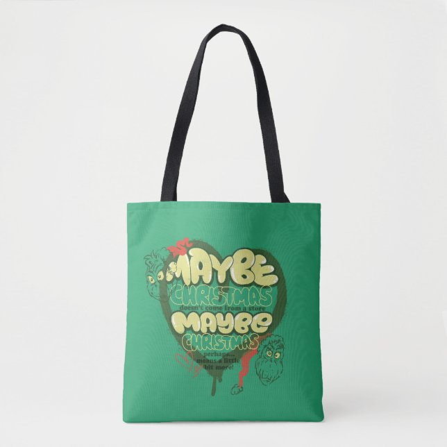 Tote Bag Grille | Citation de Noël (Devant)