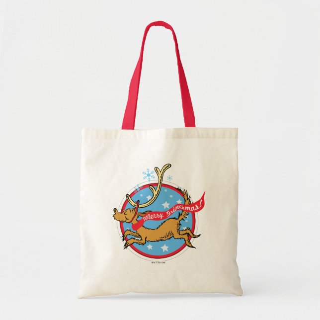 Tote Bag Grille | Max Merry Grinchmas ! (Devant)
