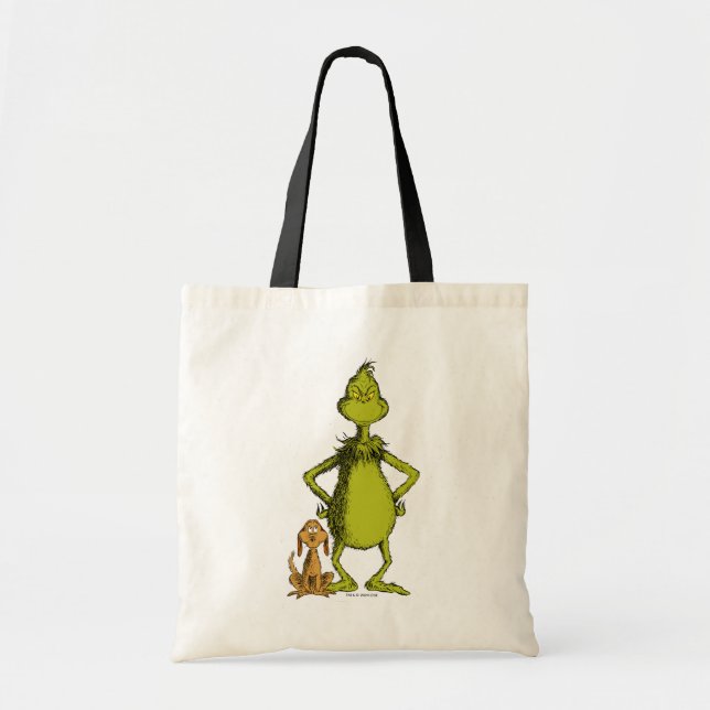 Tote Bag Grille | Position max. et Grinch (Devant)