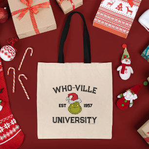 Tote Bag Grinch   Université de Who-ville Établie en 1957
