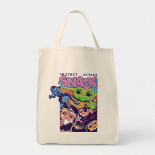 Tote Bag Grogu - Protéger. Attaquer. ENCAS !