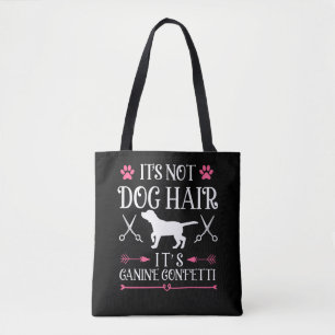 Tote Bag Groomer de chien amusant Citation de coquelicot ca