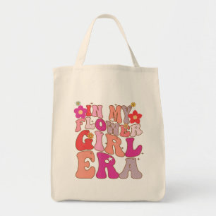 Tote Bag Groovy Dans Ma Fleur Fille Era Retro Soeur Toddler