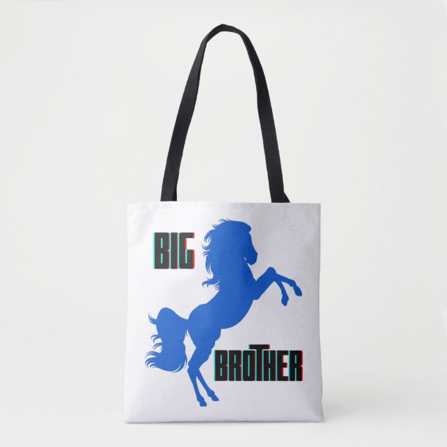 Tote Bag Grother Horse Rearing (Devant)