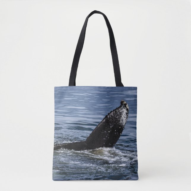 Tote Bag Grotte à bosse gros plan - Photo de la faune (Devant)
