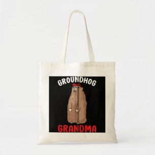 Tote Bag Groundhog Grandma Femmes Woodchuck Funny Maître