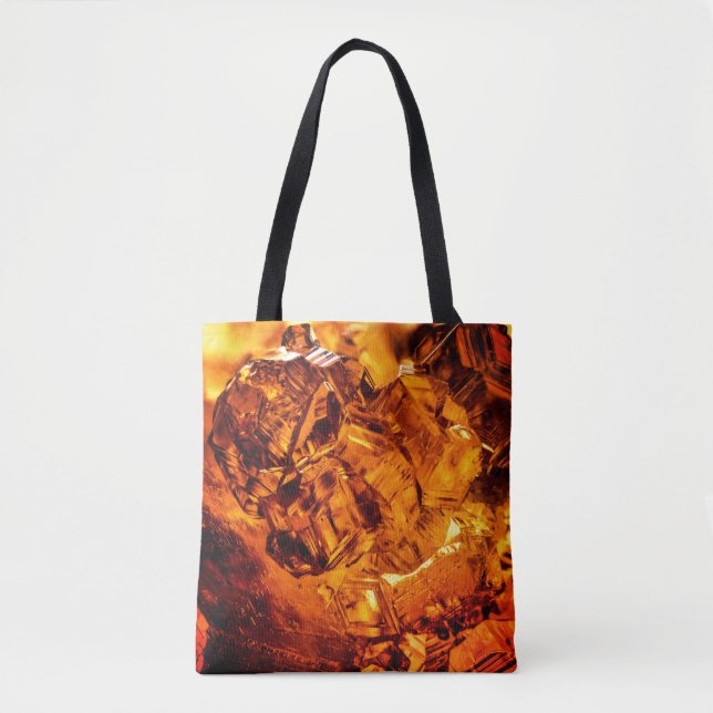 Tote Bag Groupe de grenat de Grossular (Devant)