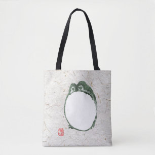 Tote Bag Grumpy Grenouille japonaise crapaud 19ème siècle