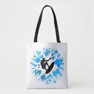 Tote Bag Grunge surfer