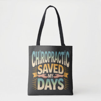 Tote Bag Guérison chiropratique et soulagement des douleurs