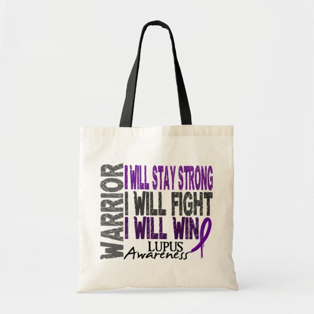 Tote Bag Guerrier de lupus (Devant)