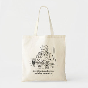Tote Bag Guide d'Aristote pour la modération
