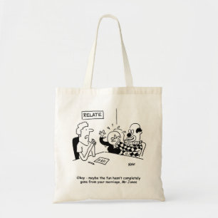 Tote Bag Guide du mariage. Amusement pas complètement disp