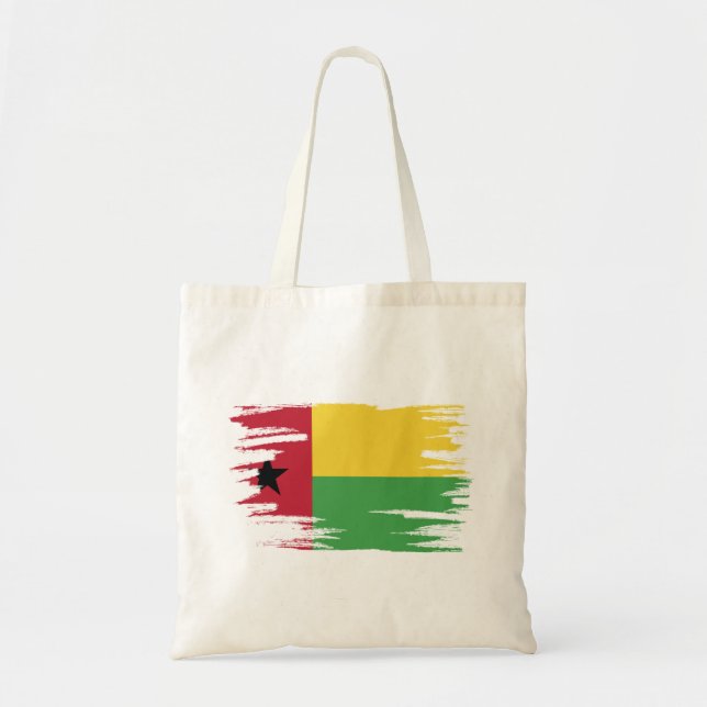 Tote Bag Guinée Bissau Drapeau (Devant)